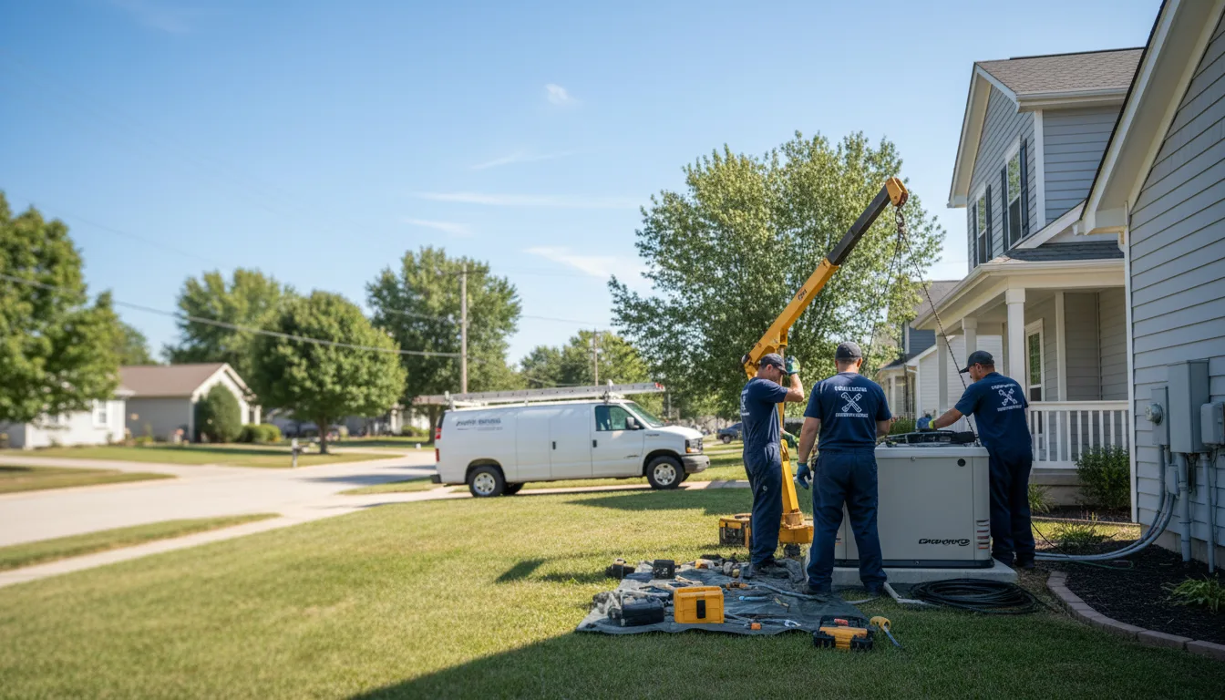 Generator Installation in Saint Gabriel, LA near me